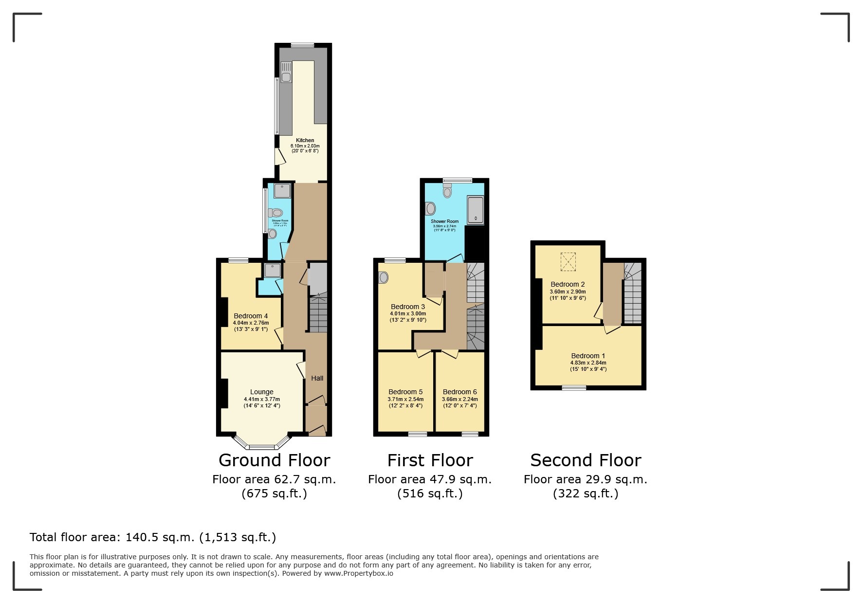 170, West Parade, Lincoln floorplan