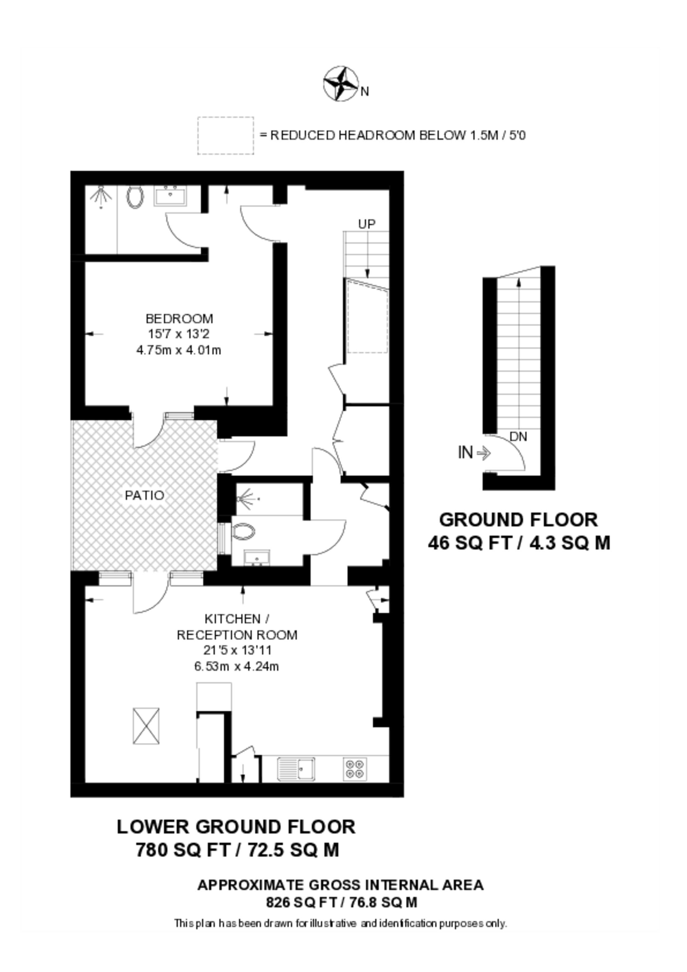 Queens Gate, South Kensington floorplan