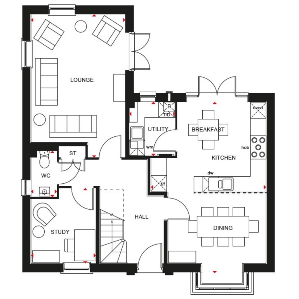 "Avondale" at Dryleaze, Yate, Bristol BS37, 4 bedroom detached house
