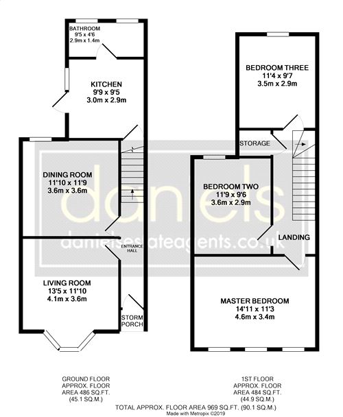 3 Bedrooms Terraced house for sale in Peel Road, Wembley, Middlesex HA9