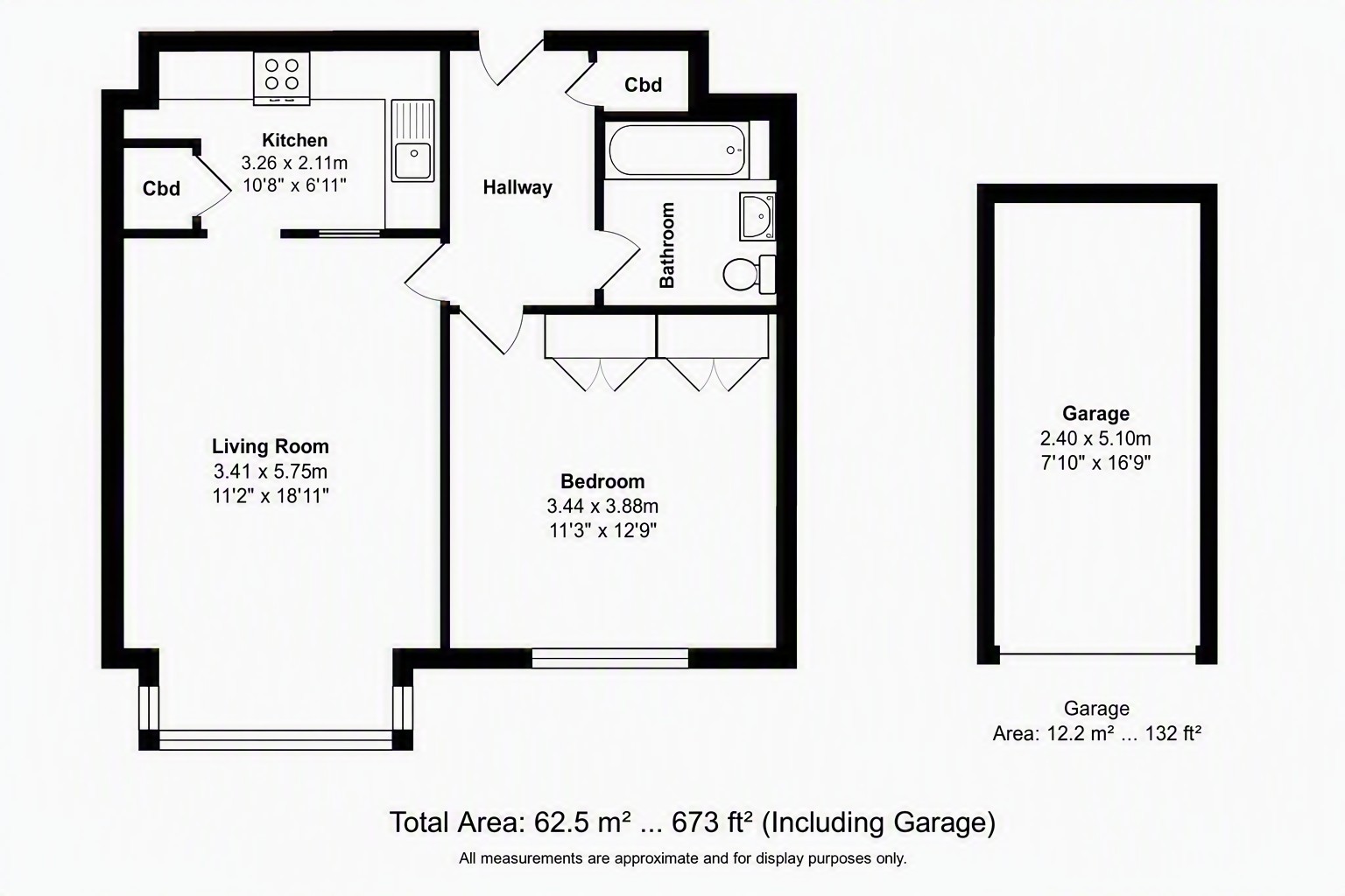 Flat 63, Kingsmere, London Road, Brighton floorplan