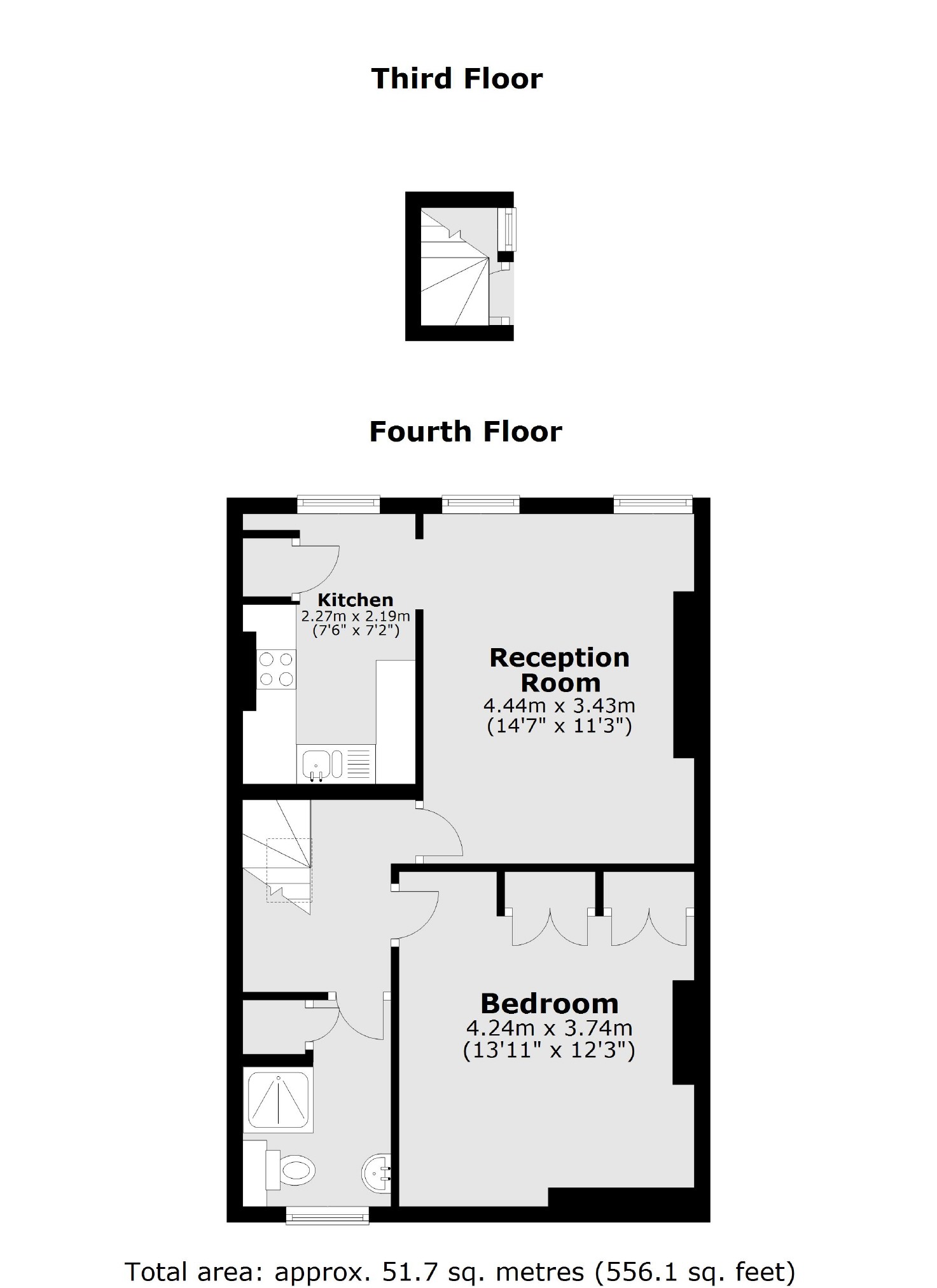 New Quebec Street, London floorplan