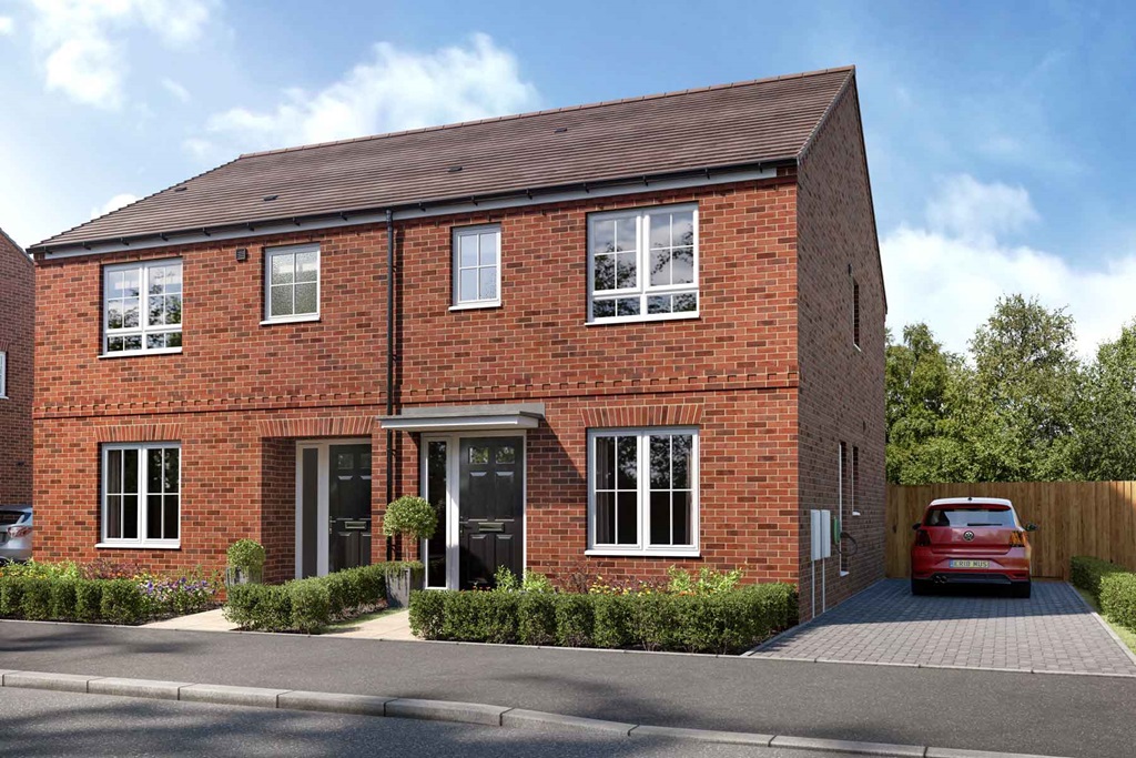 Artist's Impression Of A Typical Brambleford Home