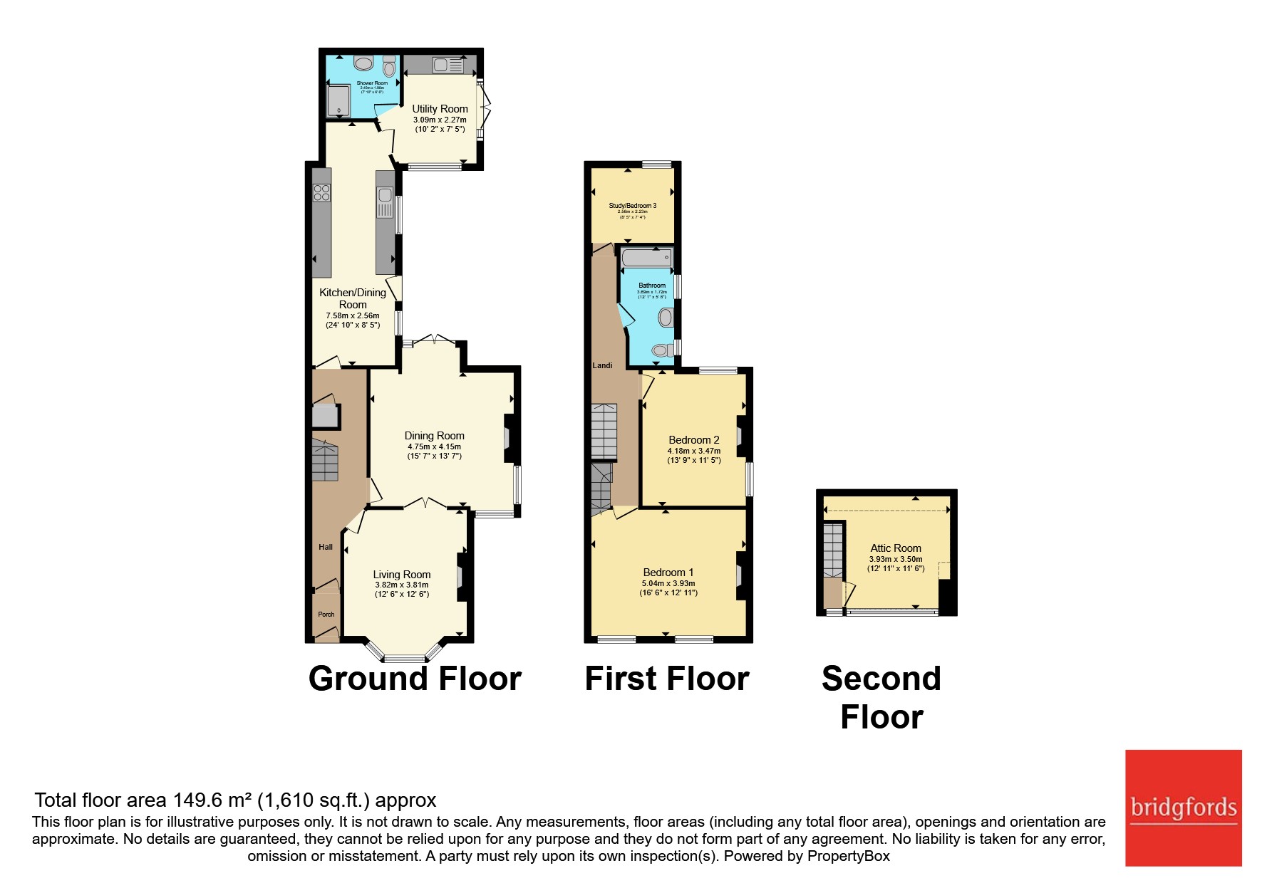 31, Brooklands Road, Lancashire floorplan
