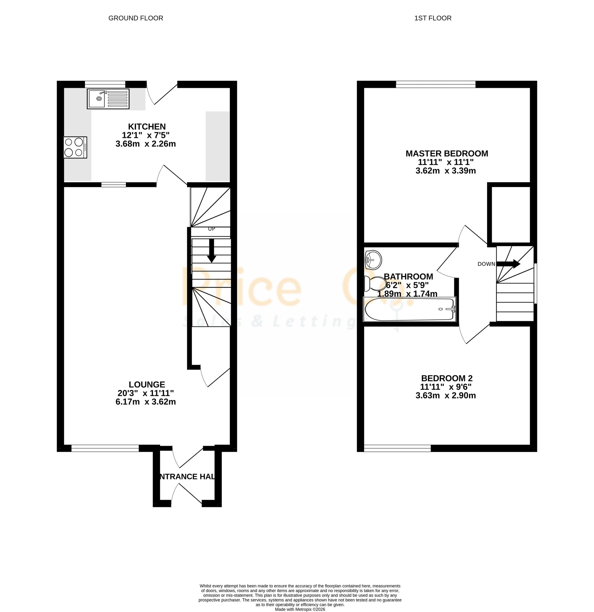 31 Green Meadows, Bolton floorplan