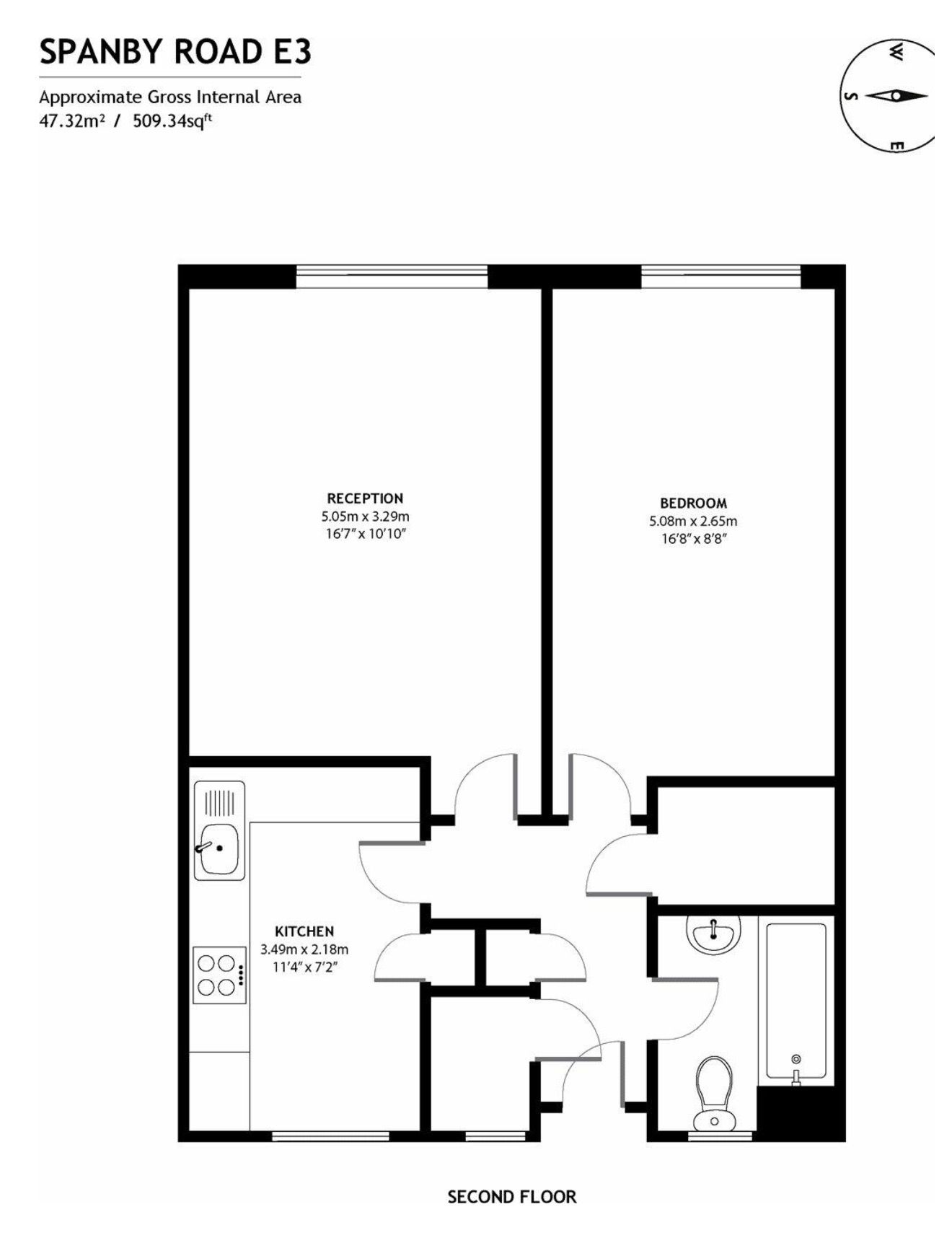 53 Leadenham Court, Spanby Road, London floorplan
