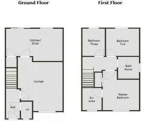 63, Priory Avenue, Rugeley floorplan