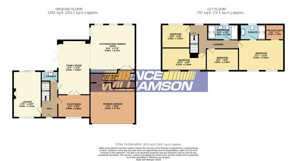 11A, Long Copse, Chorley floorplan
