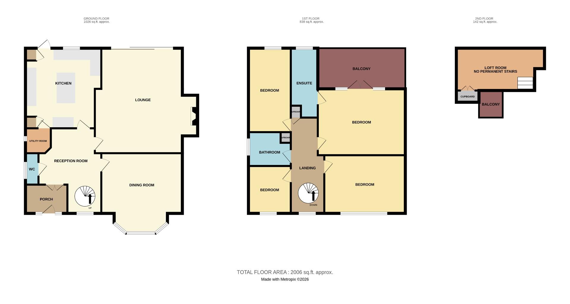 22, Woodside, Leigh-On-Sea floorplan