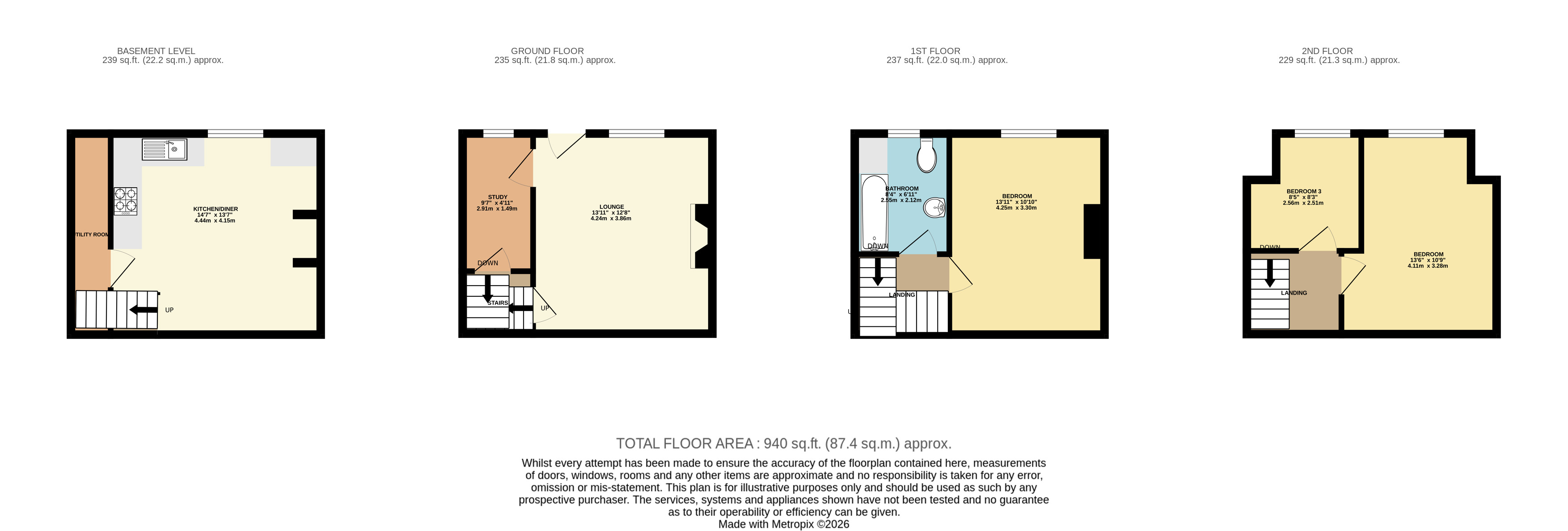 25, Norman Street, Leeds floorplan