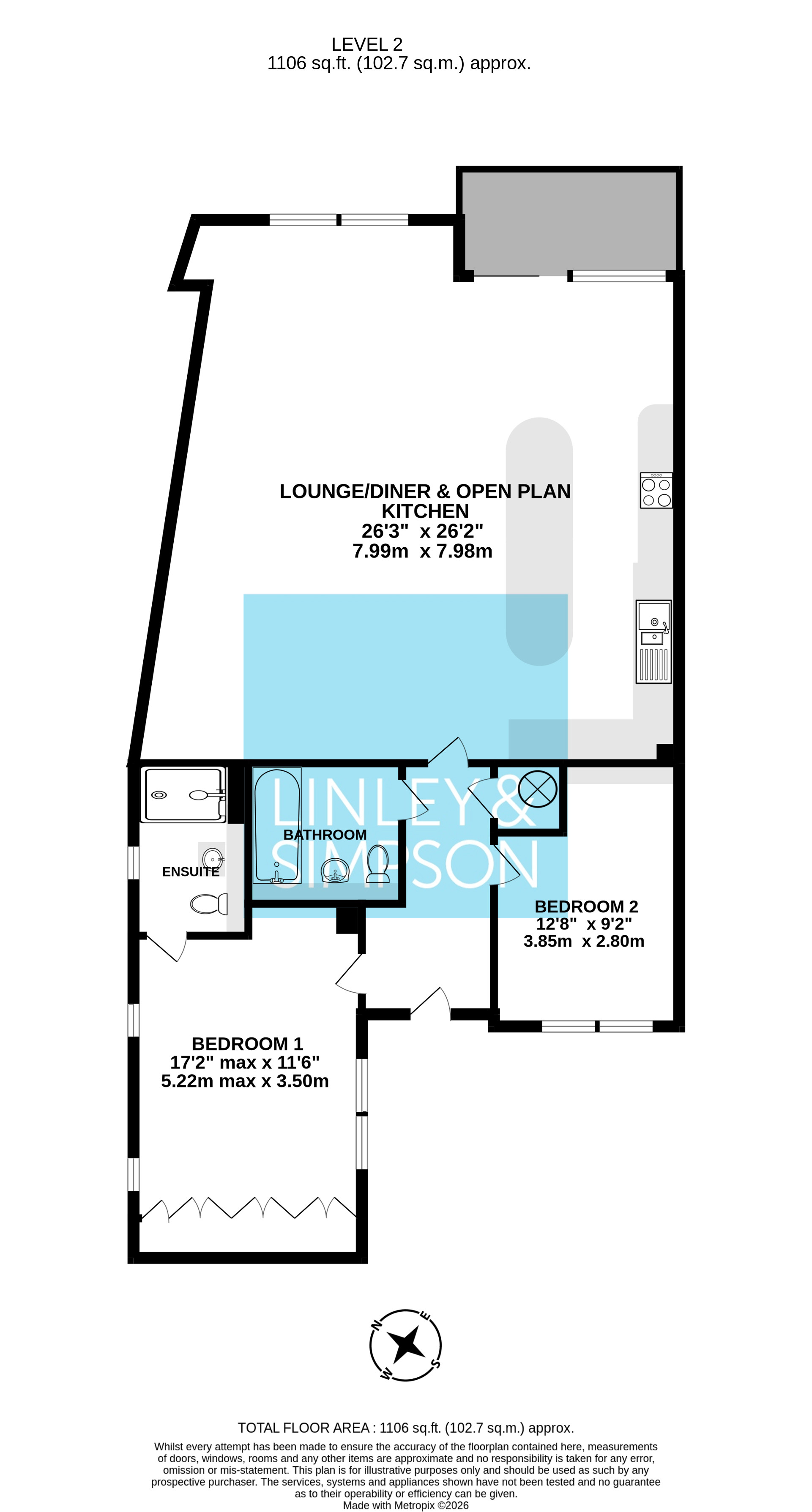 9,, Merchant Exchange, York floorplan