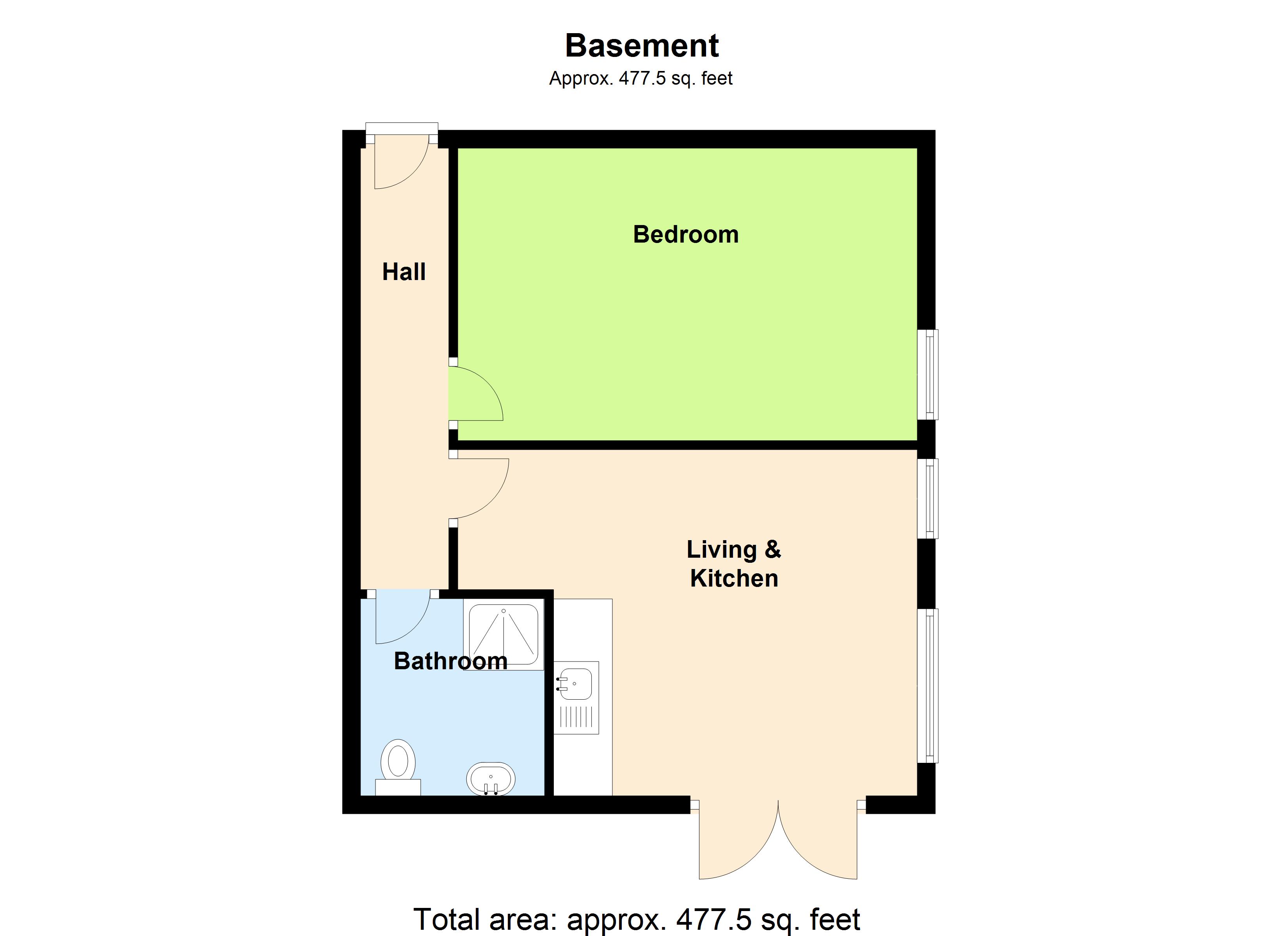 1 Bedrooms Flat to rent in Priory Avenue, High Wycombe HP13