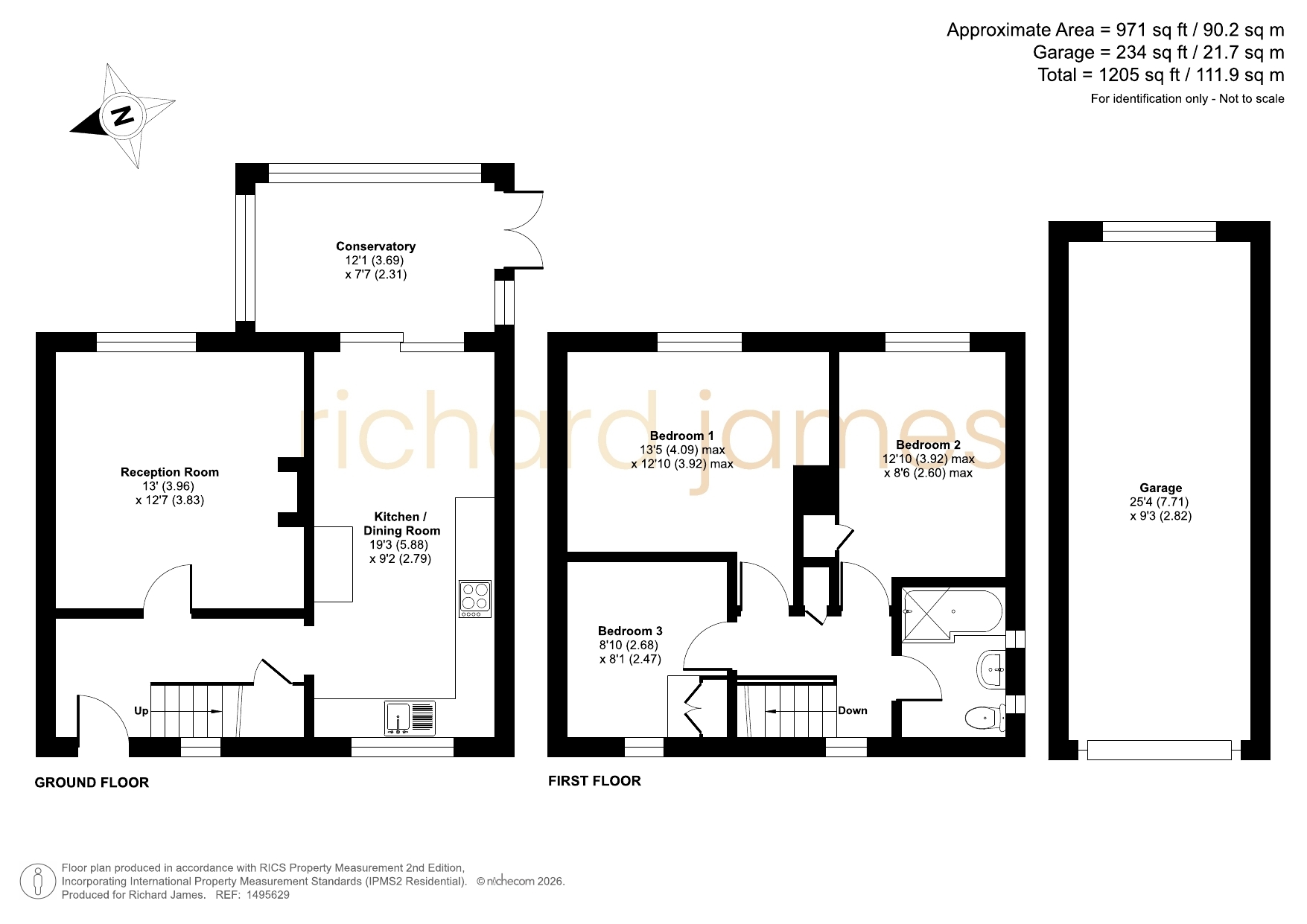 39, Eveleigh Road, Royal Wootton Bassett floorplan