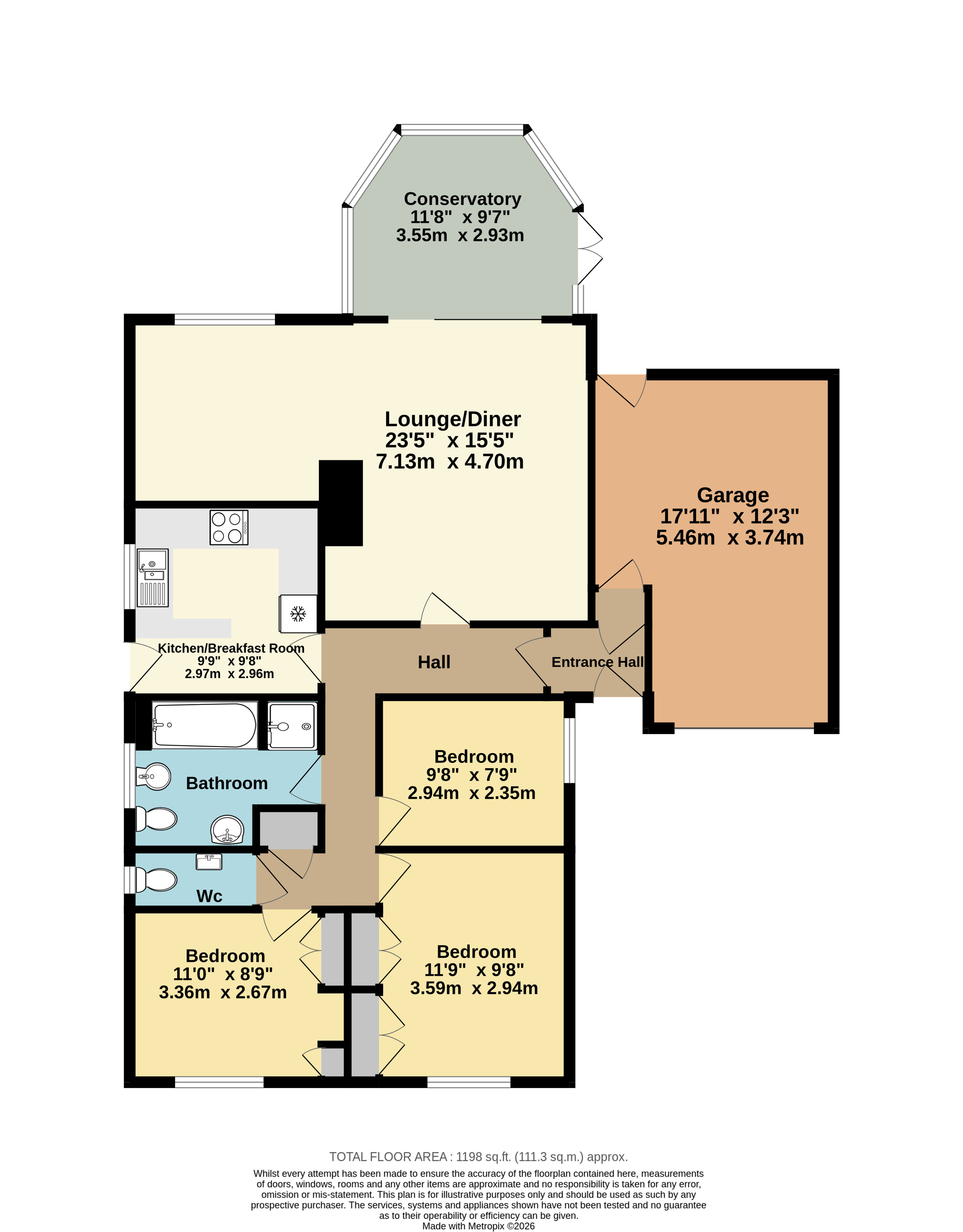 Britannia Avenue, Kent floorplan