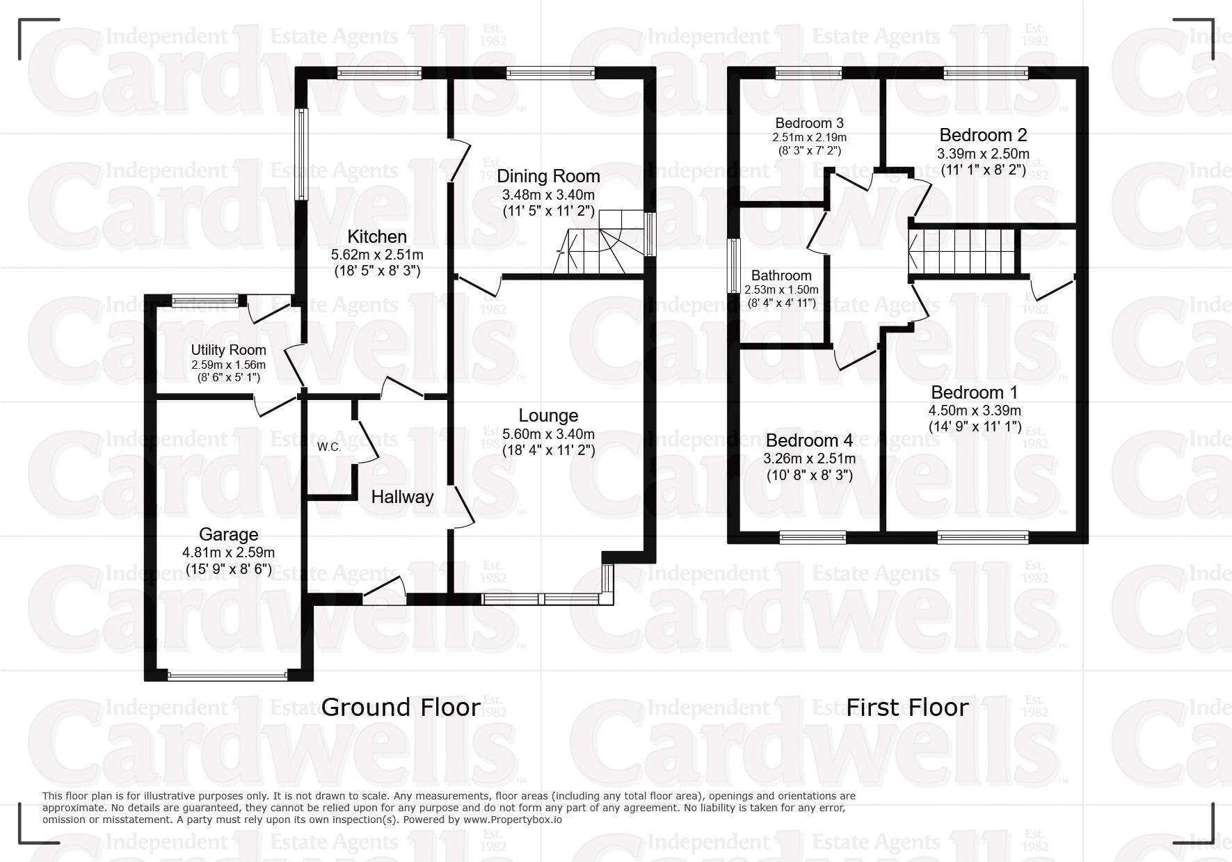 44, Lowercroft Road, Bury floorplan