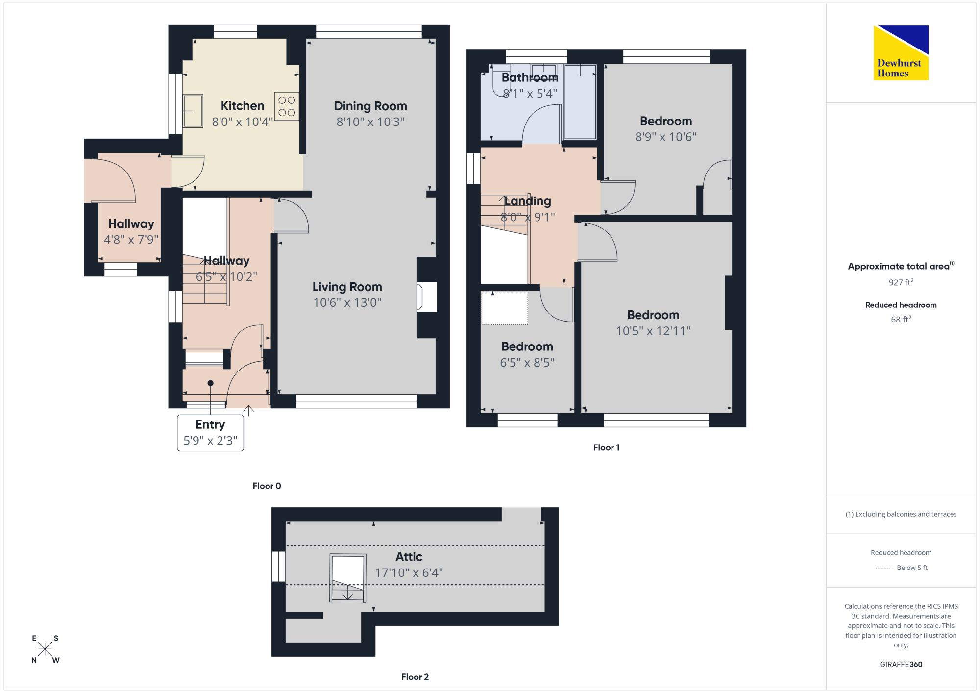 19, Pennine Gardens, Garstang floorplan
