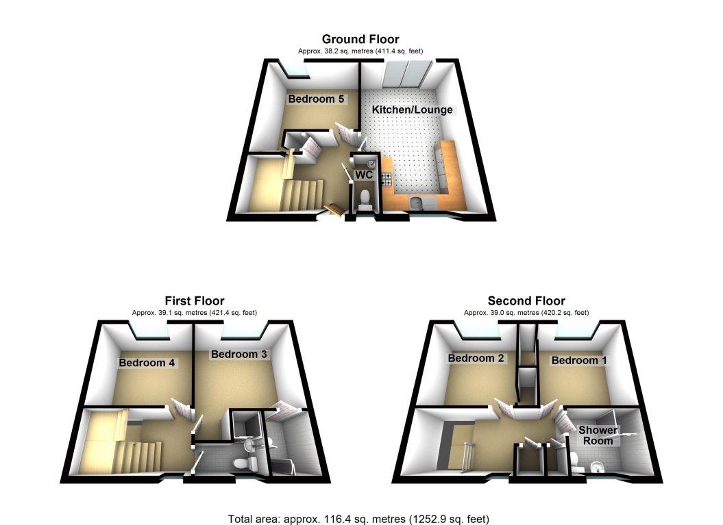 Kirkmeadow, Peterborough floorplan
