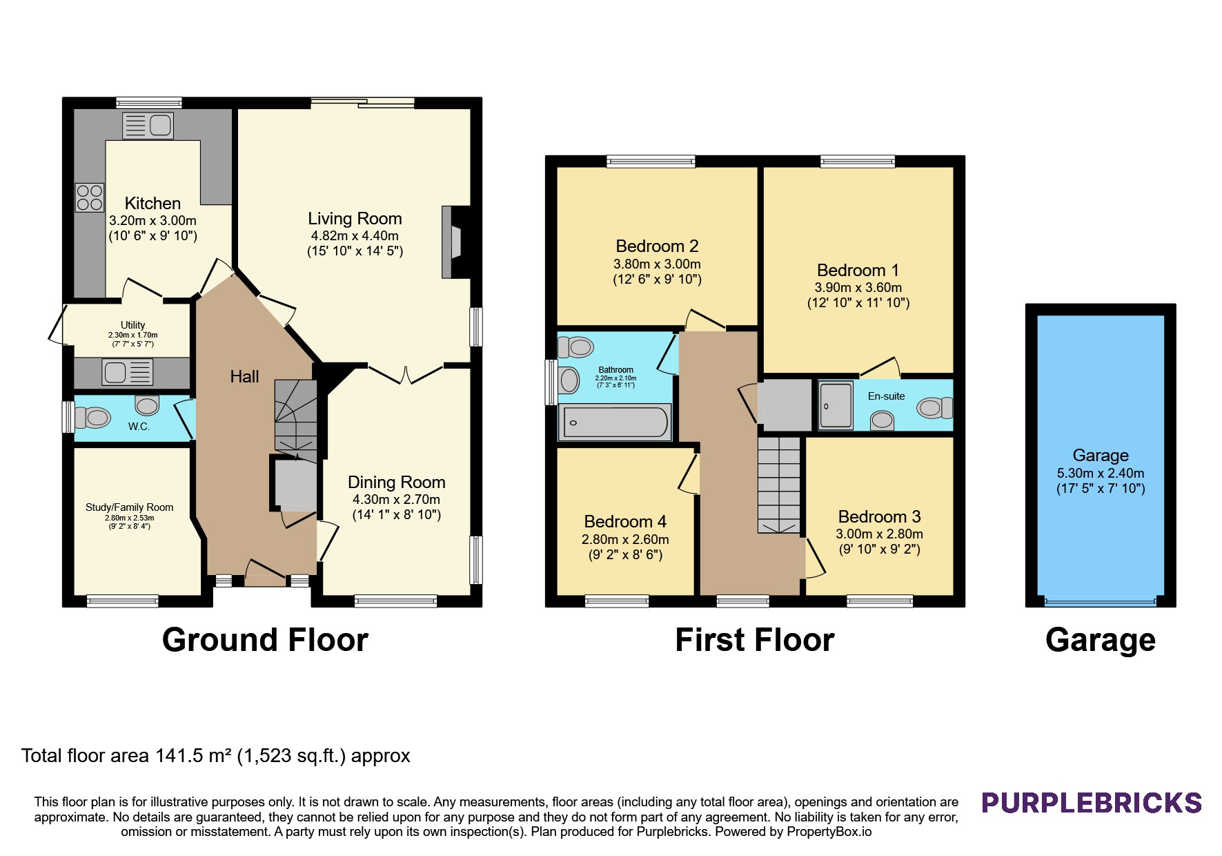 6, Sovereign Drive, Camberley floorplan