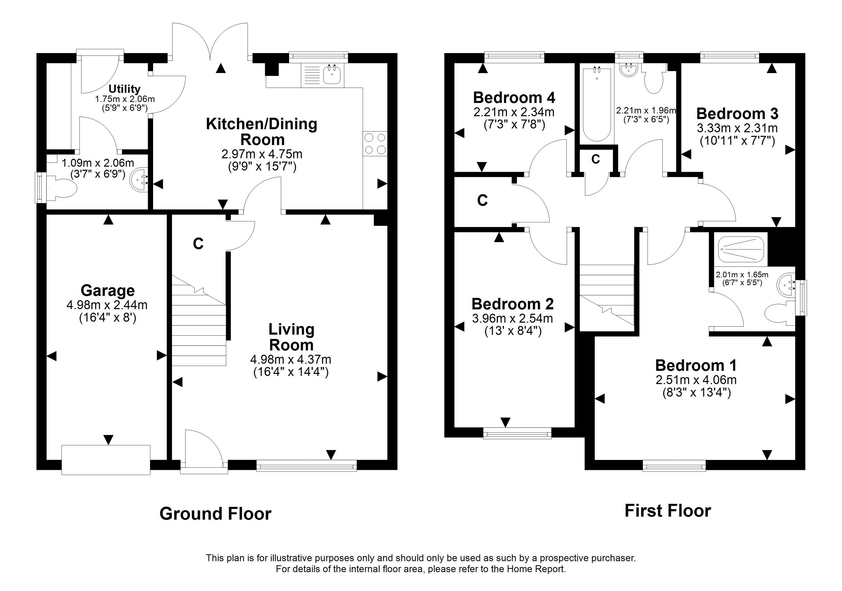 The Brentwood, Avonside Wisp, Whitecross, Falkirk floorplan