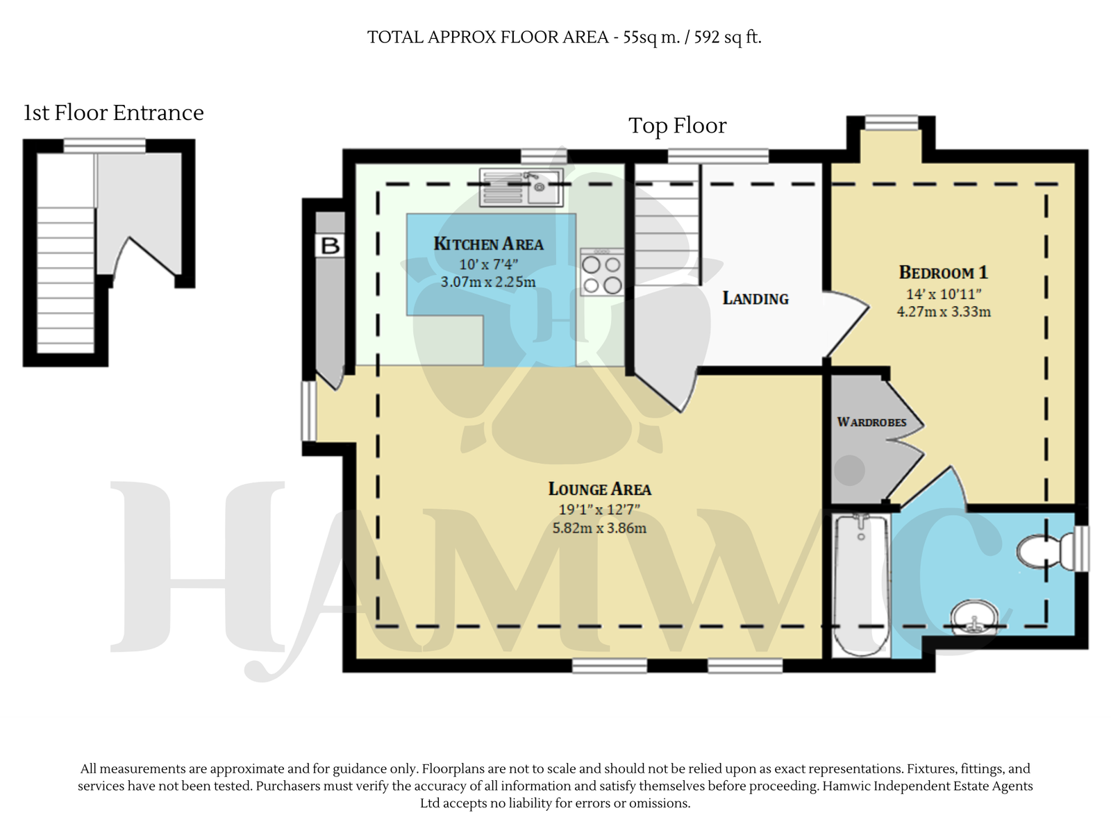 Forest Edge, 3,5, Rose Road, Southampton floorplan