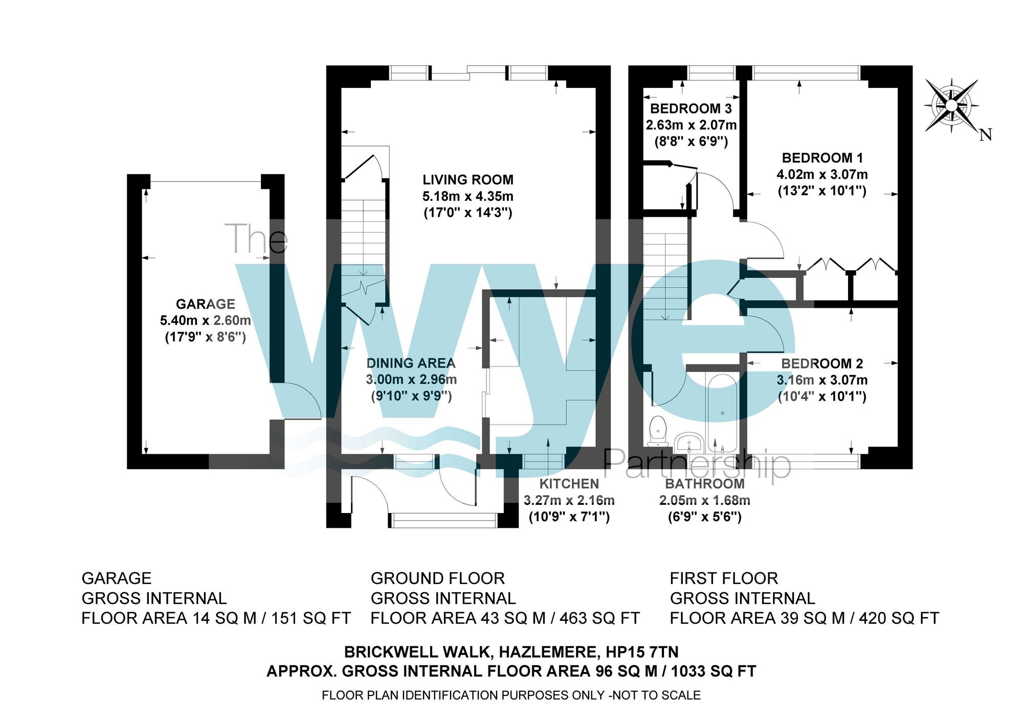 5 Brickwell Walk, High Wycombe floorplan