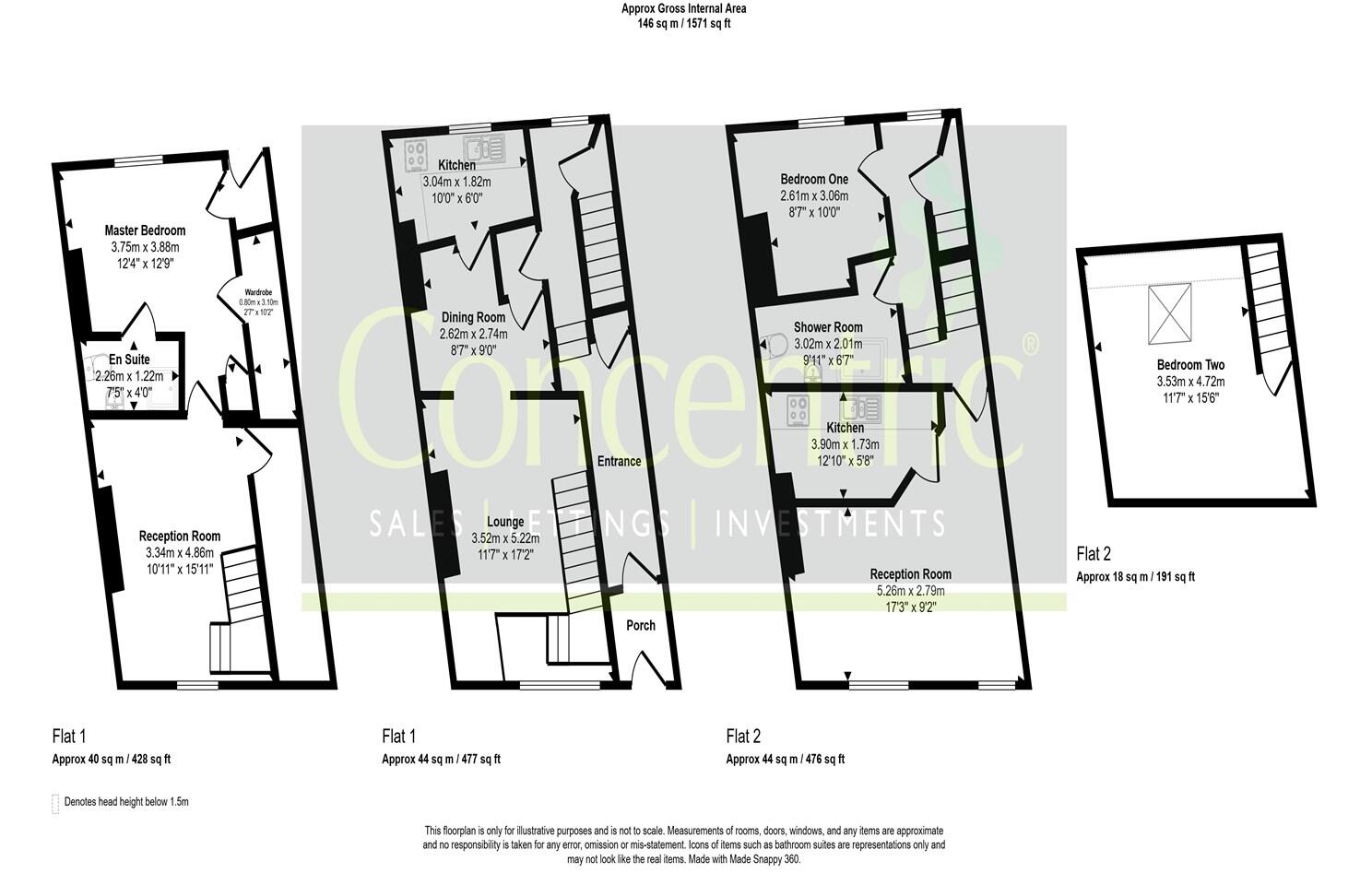 66, Kemble Street, Prescot floorplan