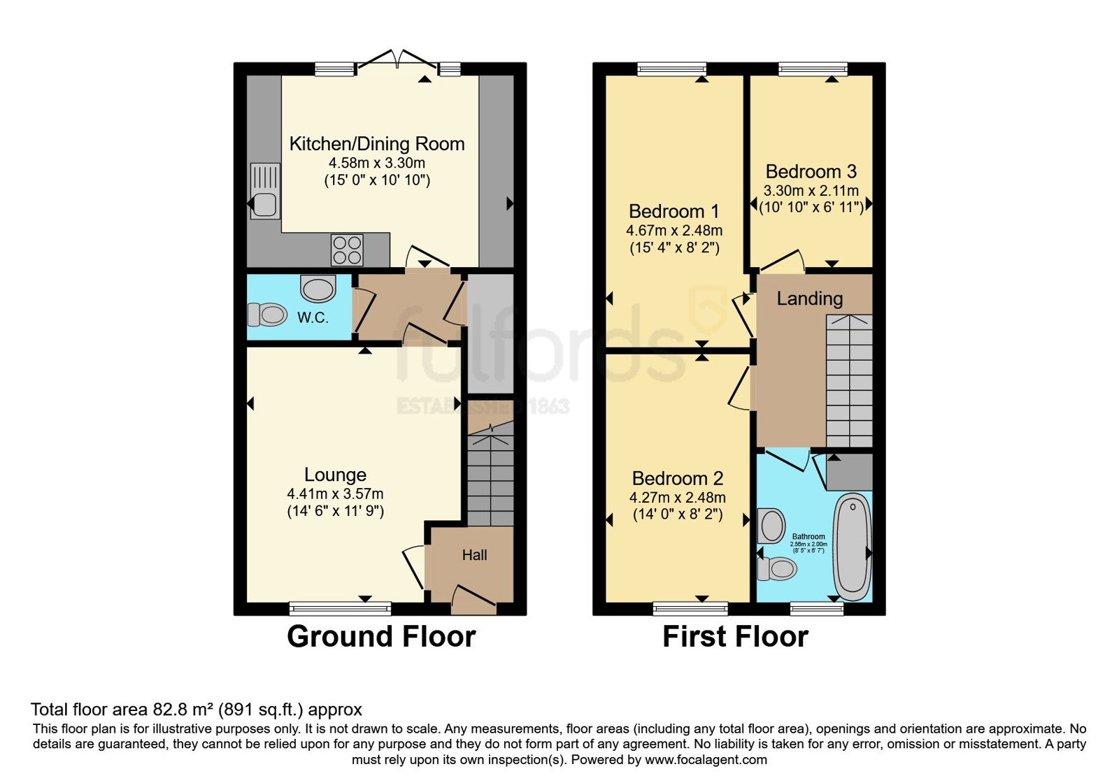56, Foxglove Close, Devon floorplan