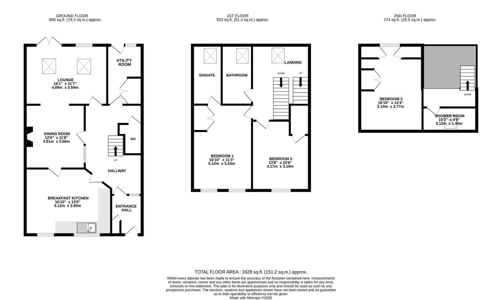 5a Oak Farm,Glebe Cottage, Tarporley floorplan