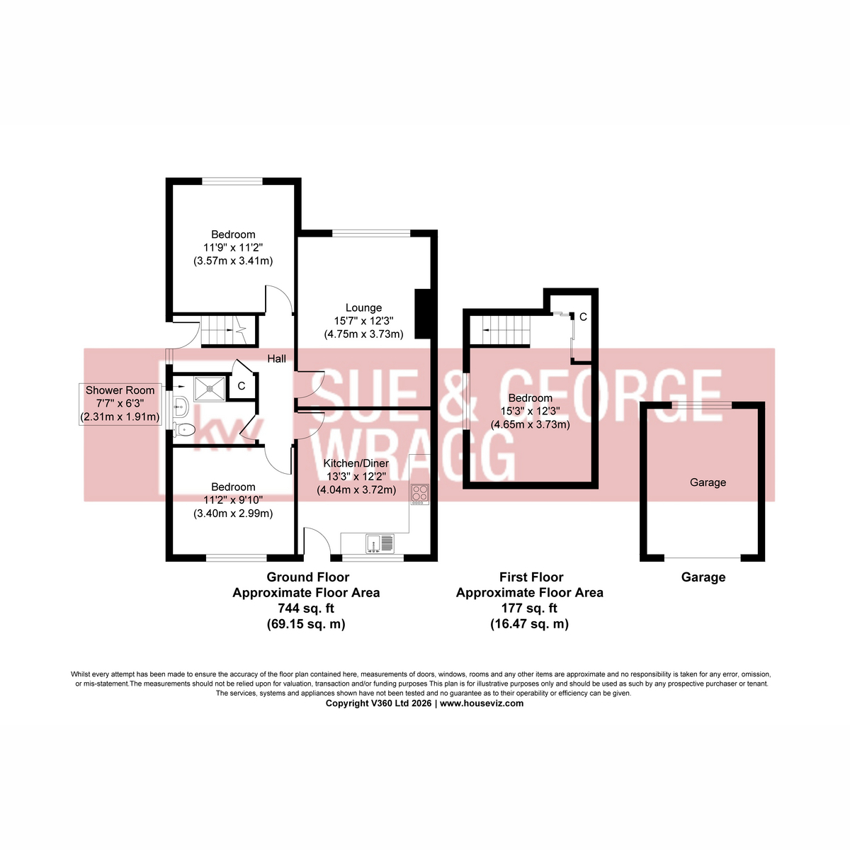 Lin Sue, Brockholes Lane, Branton, Doncaster floorplan