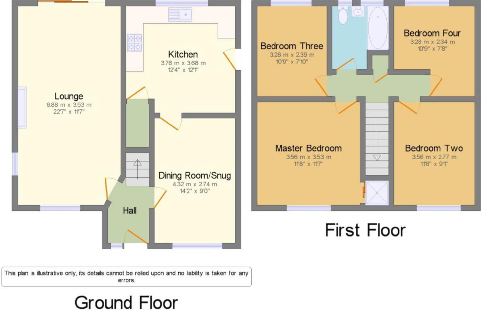 Copperas Hill, Wrexham floorplan
