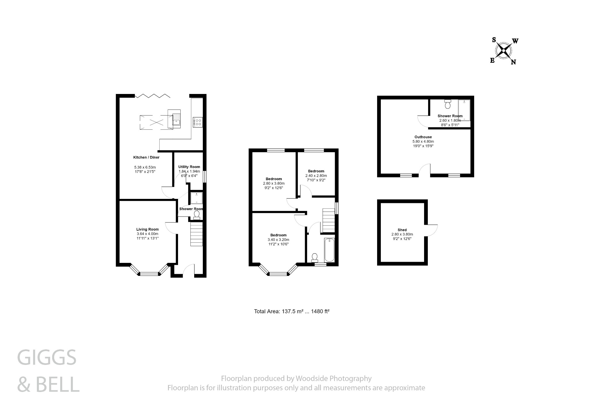 40, Durham Road, Luton floorplan