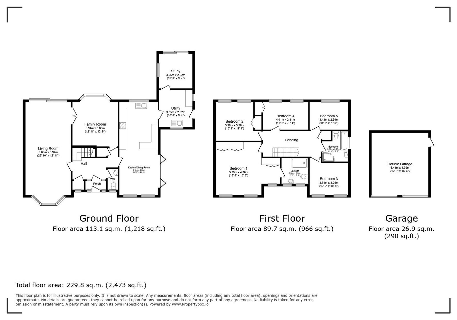 9, Durfold Road, Horsham floorplan