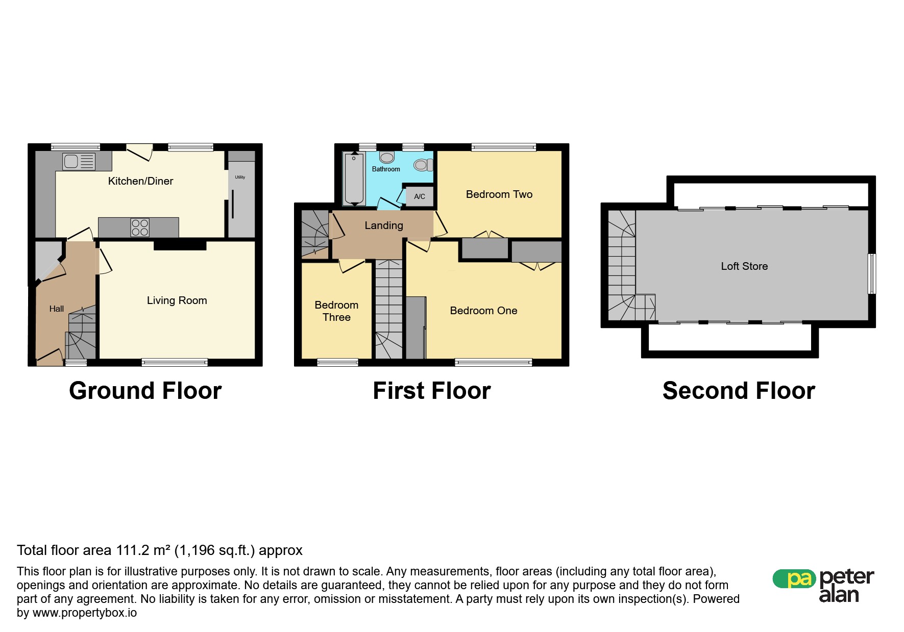 18, Ash Lane, Barry floorplan