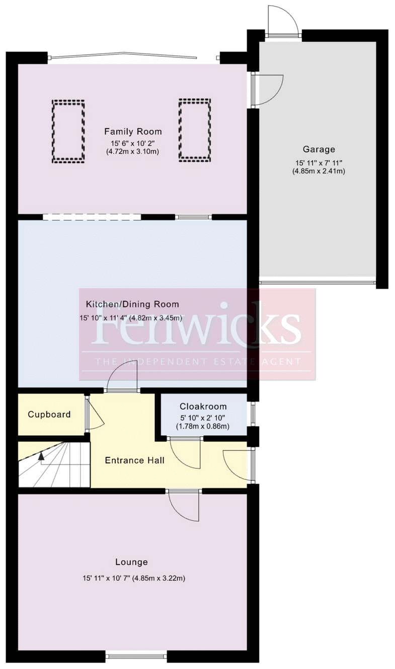 57, East House Avenue, Stubbington floorplan