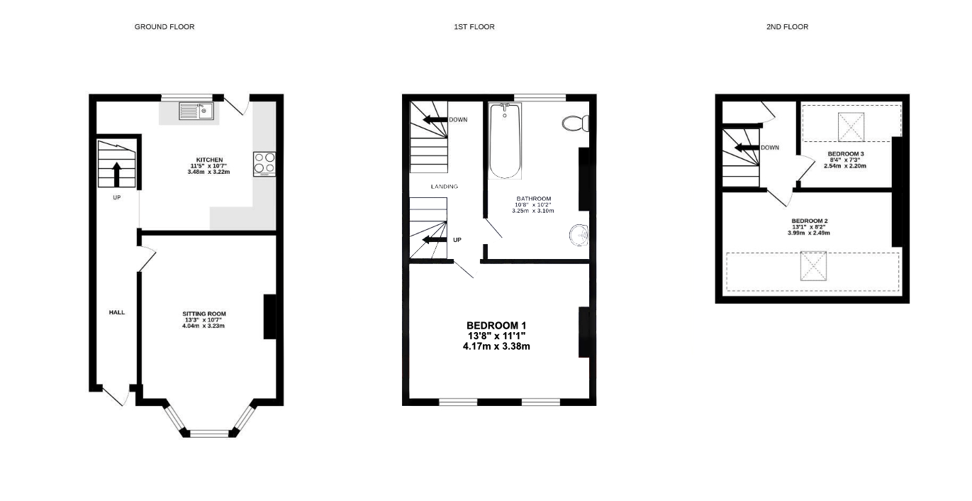 45, Thanet Gardens, Folkestone floorplan