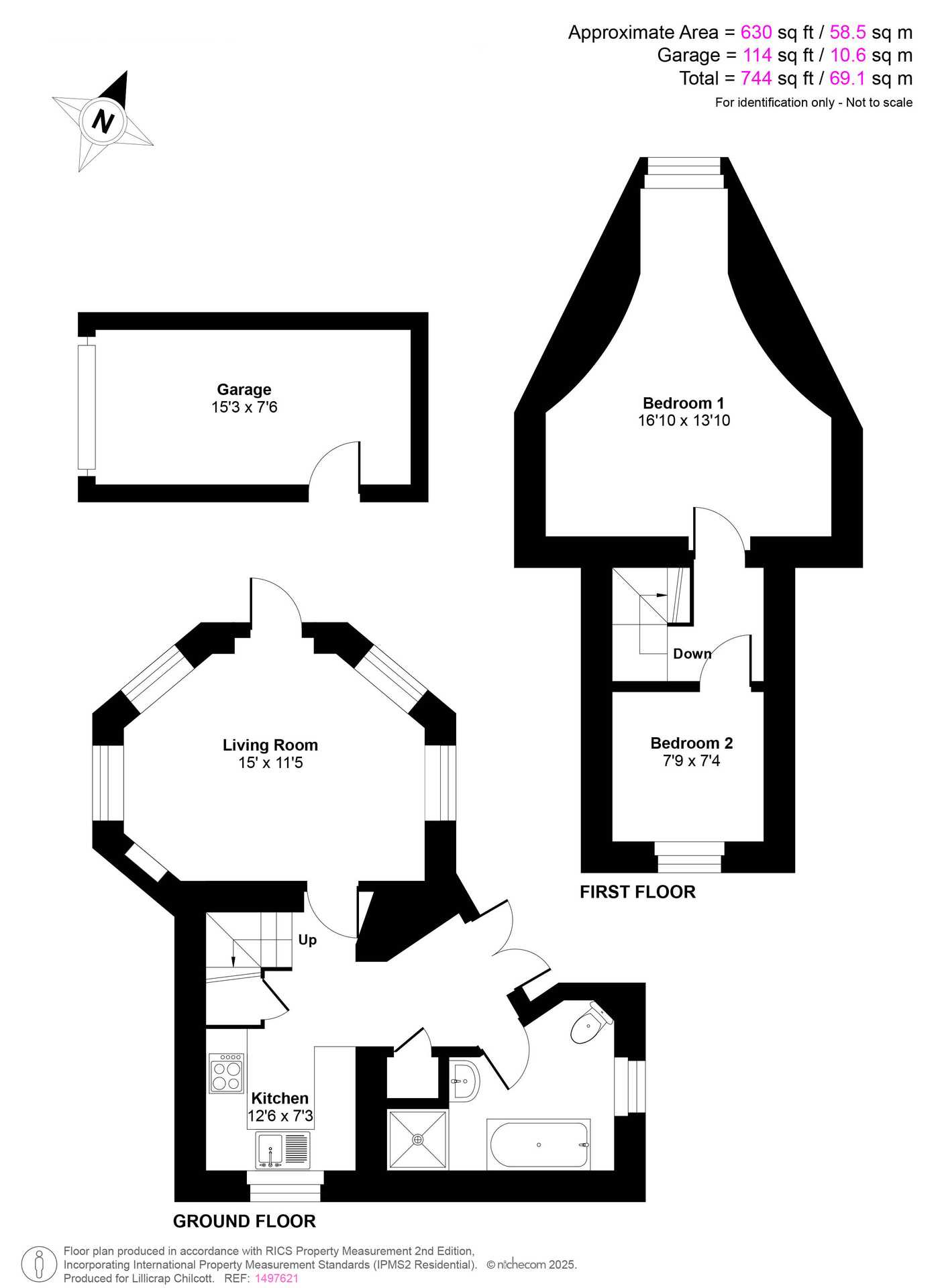 East Lodge, Redruth floorplan