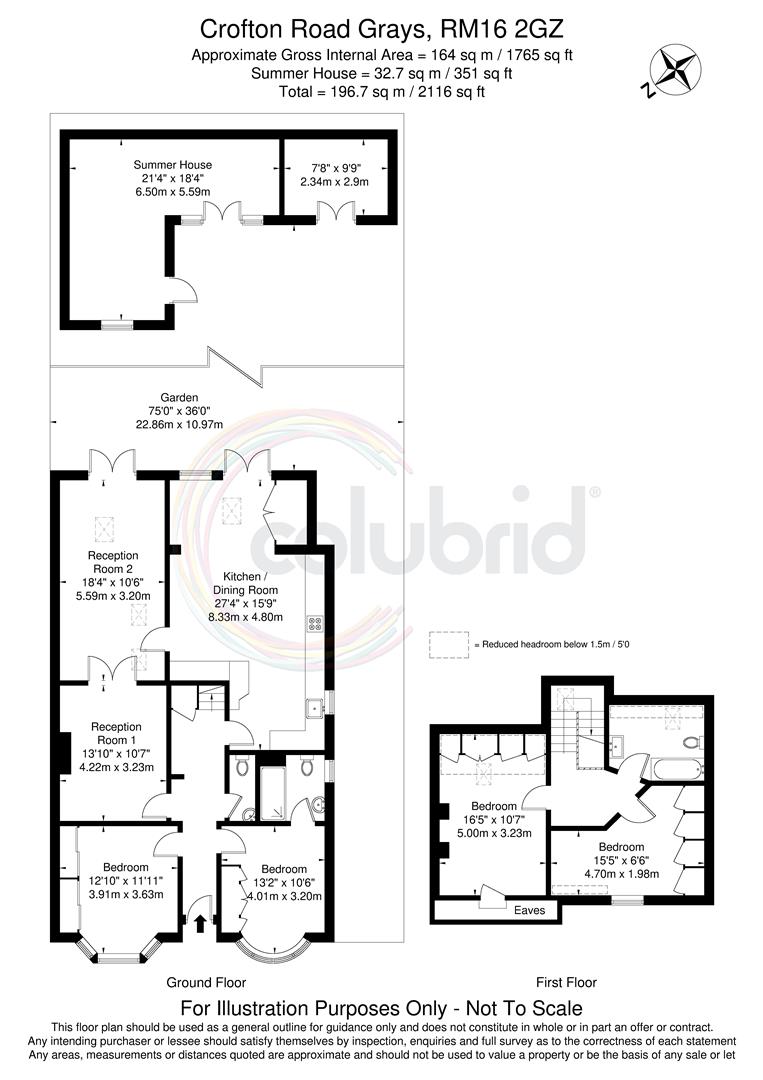 6, Crofton Road, Grays floorplan