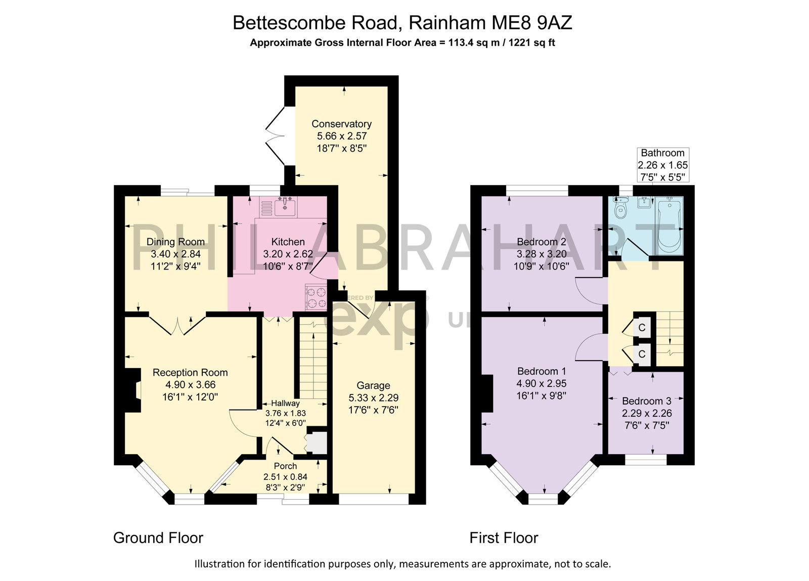 75, Bettescombe Road, Gillingham floorplan