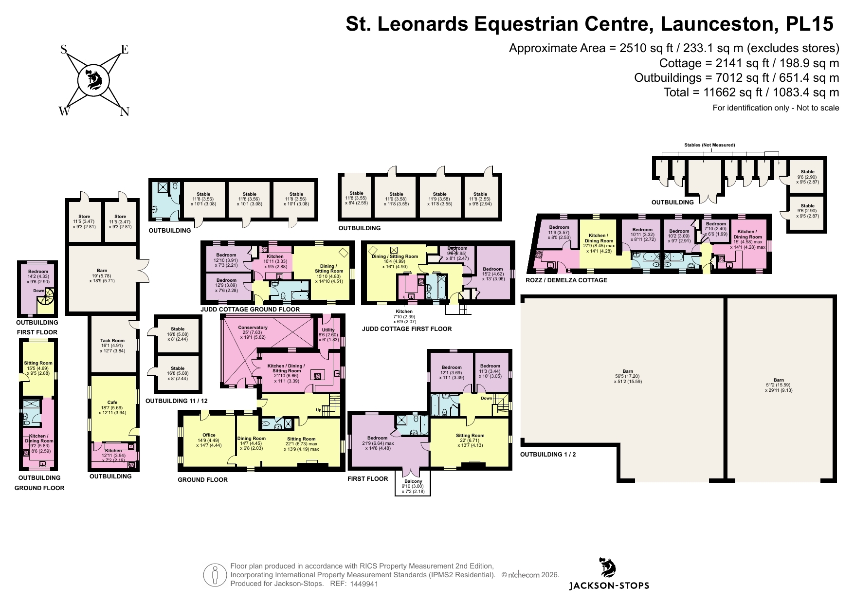 St. Leonards Equestrian Centre,, Launceston, Cornwall floorplan