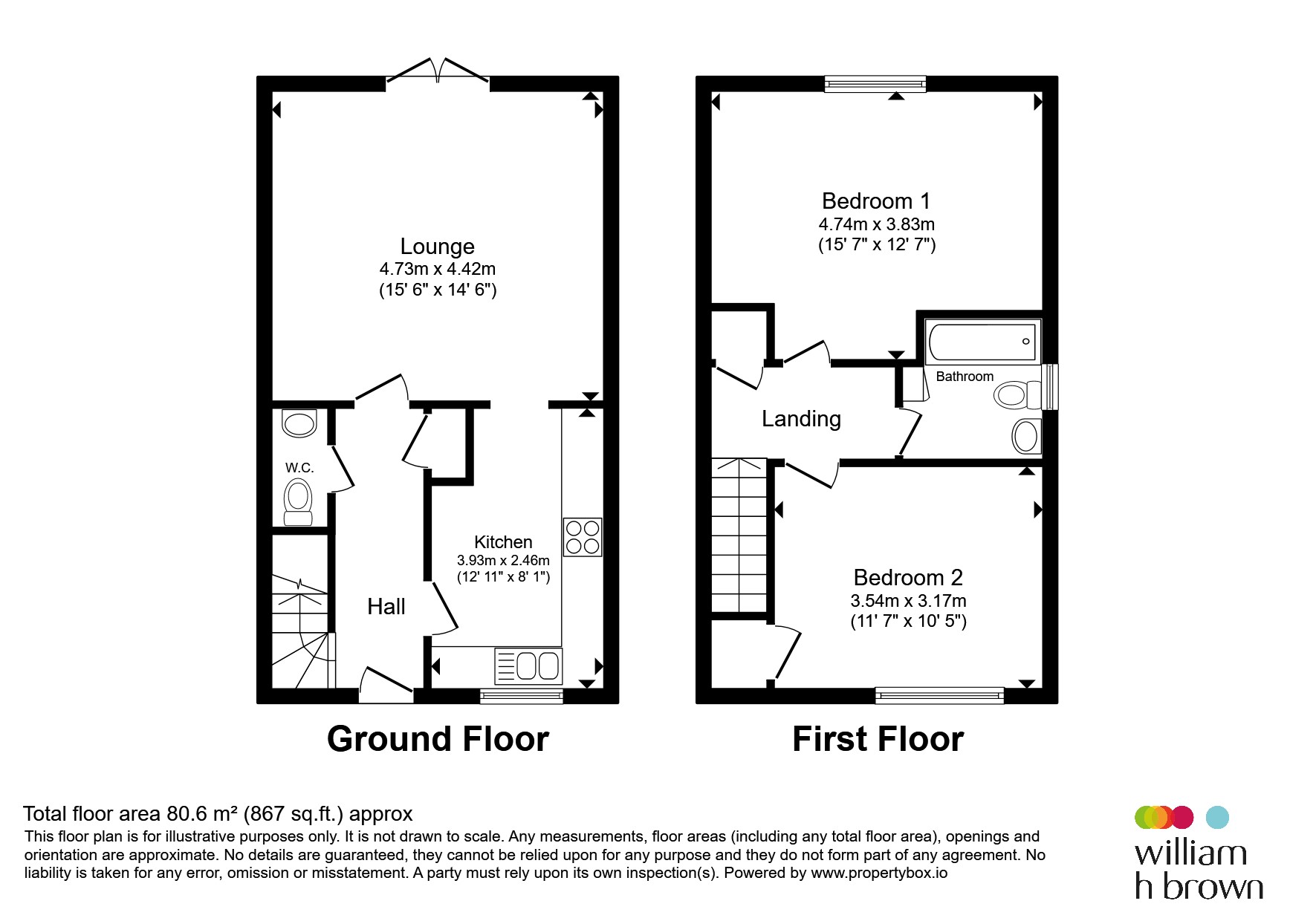 13, Woollen Way, Thetford floorplan