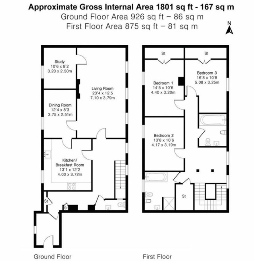 John Tharp House, Chippenham Park floorplan