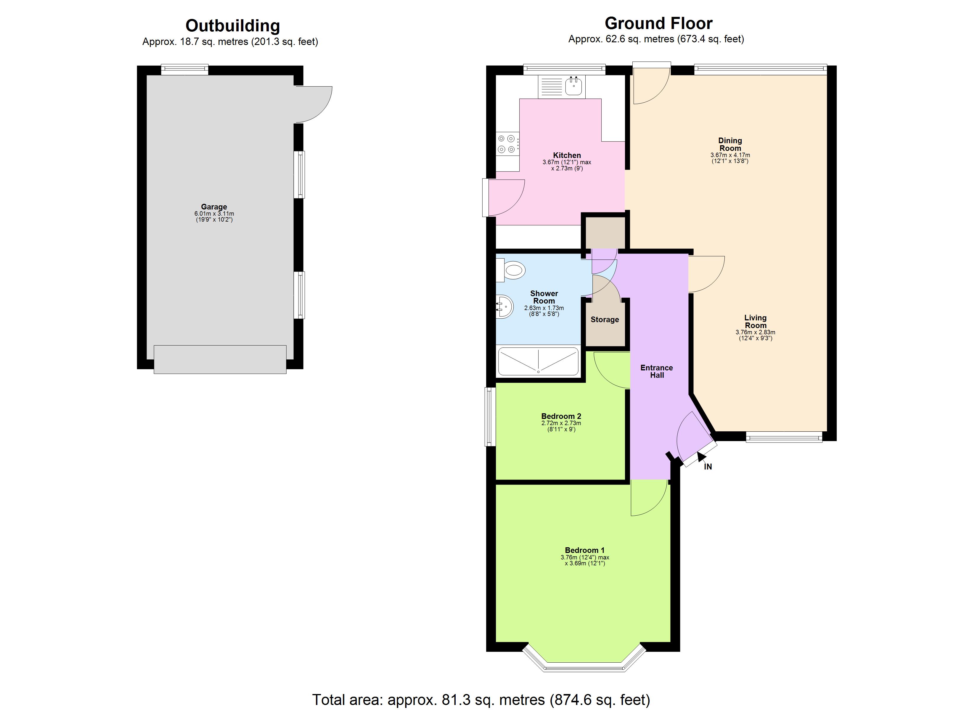 25, Holmwood Close, Central Bedfordshire floorplan