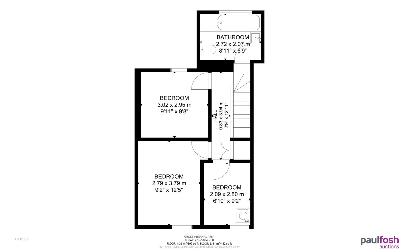 46 Ynyshir Road, Porth, Mid CF39, 3 bedroom end terrace house