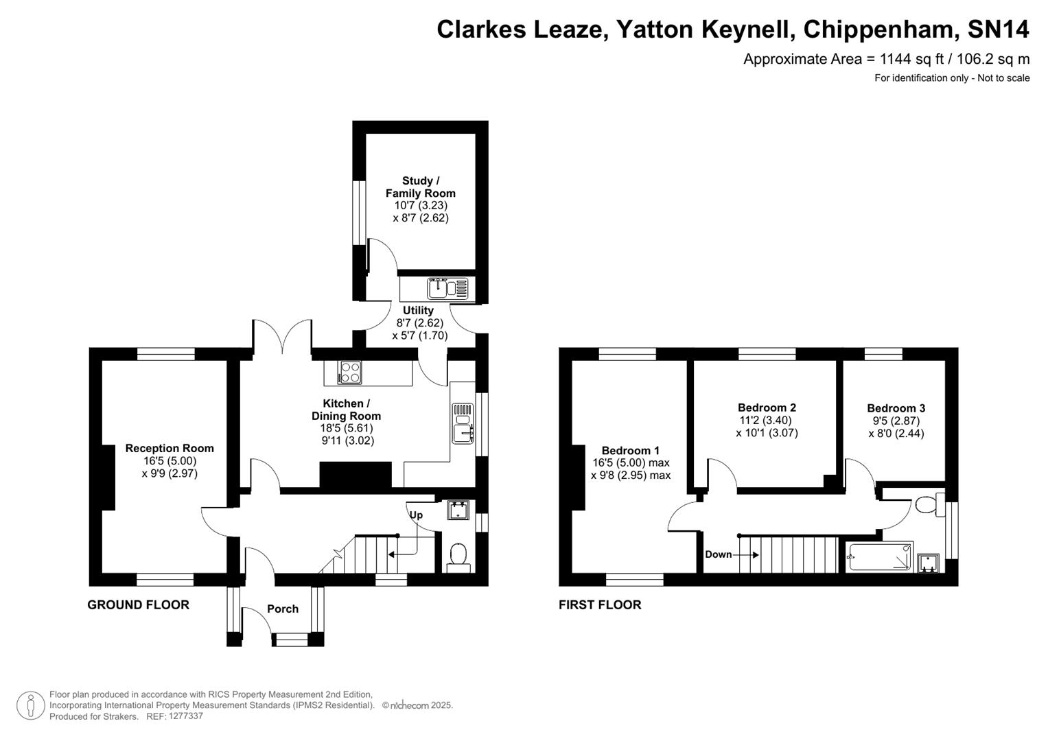 14, Clarkes Leaze, Chippenham floorplan