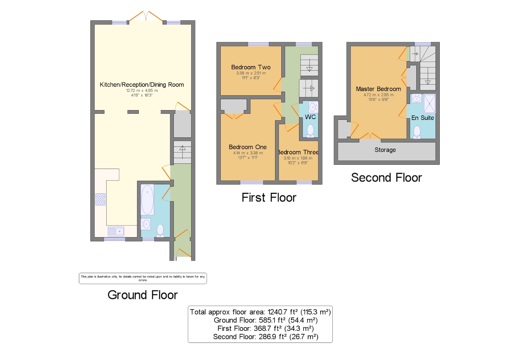 4 Bedrooms Terraced house for sale in Ridgeview Close, Barnet, Hertfordshire EN5