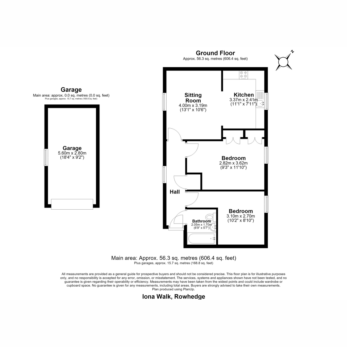7, Iona Walk, Colchester floorplan