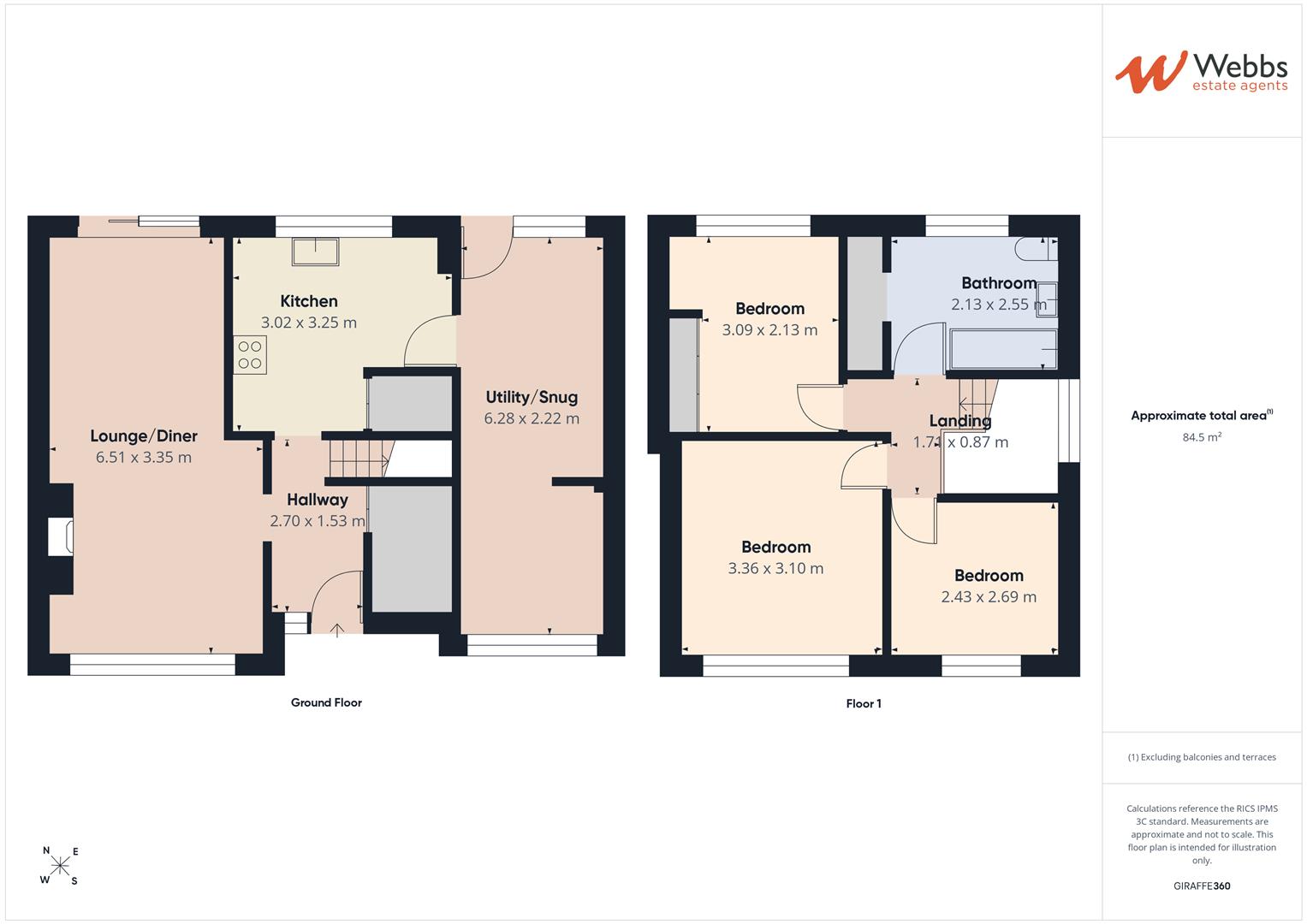 7, Cardigan Avenue, Rugeley floorplan