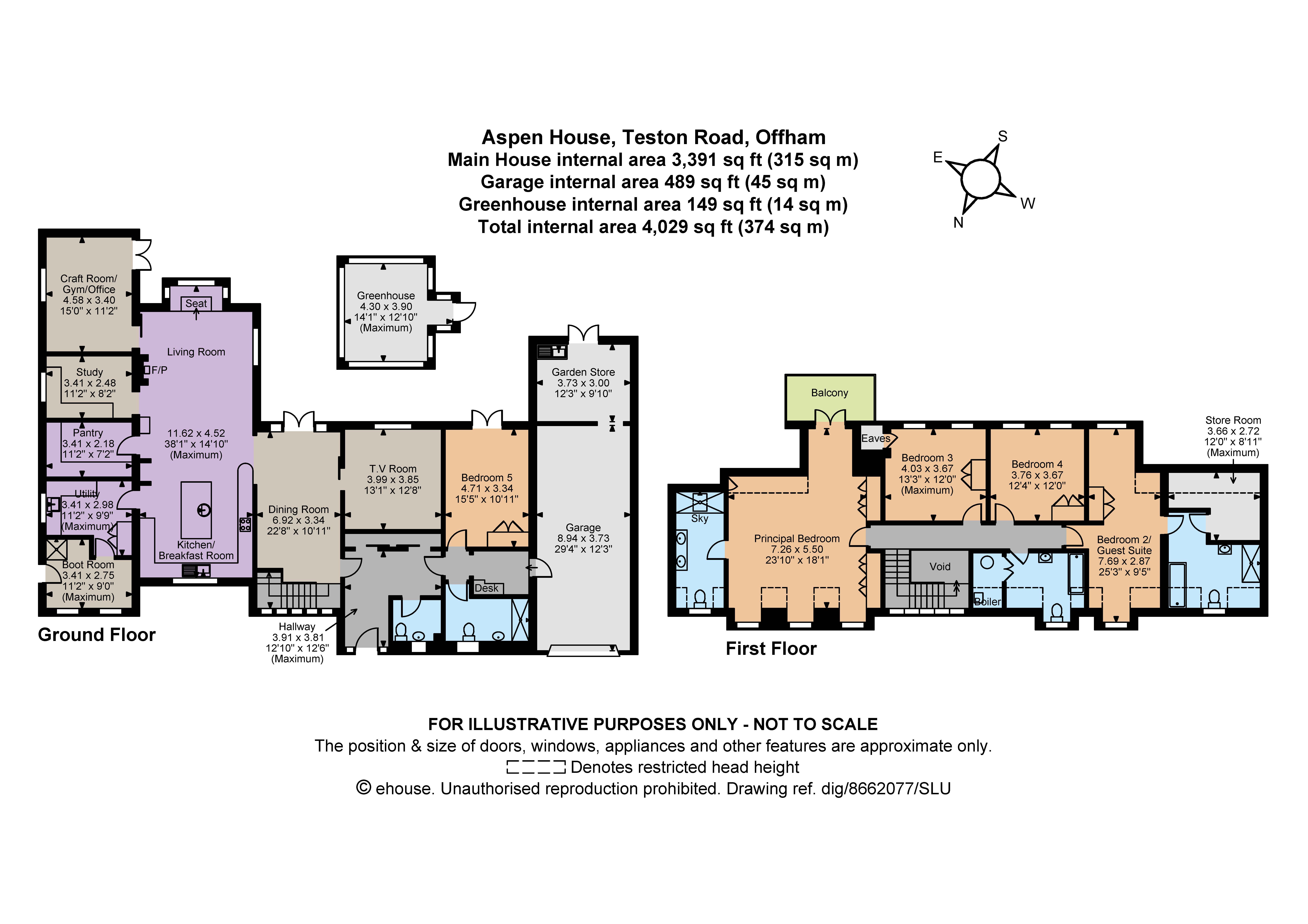 Aspen House,, Teston Road, West Malling floorplan