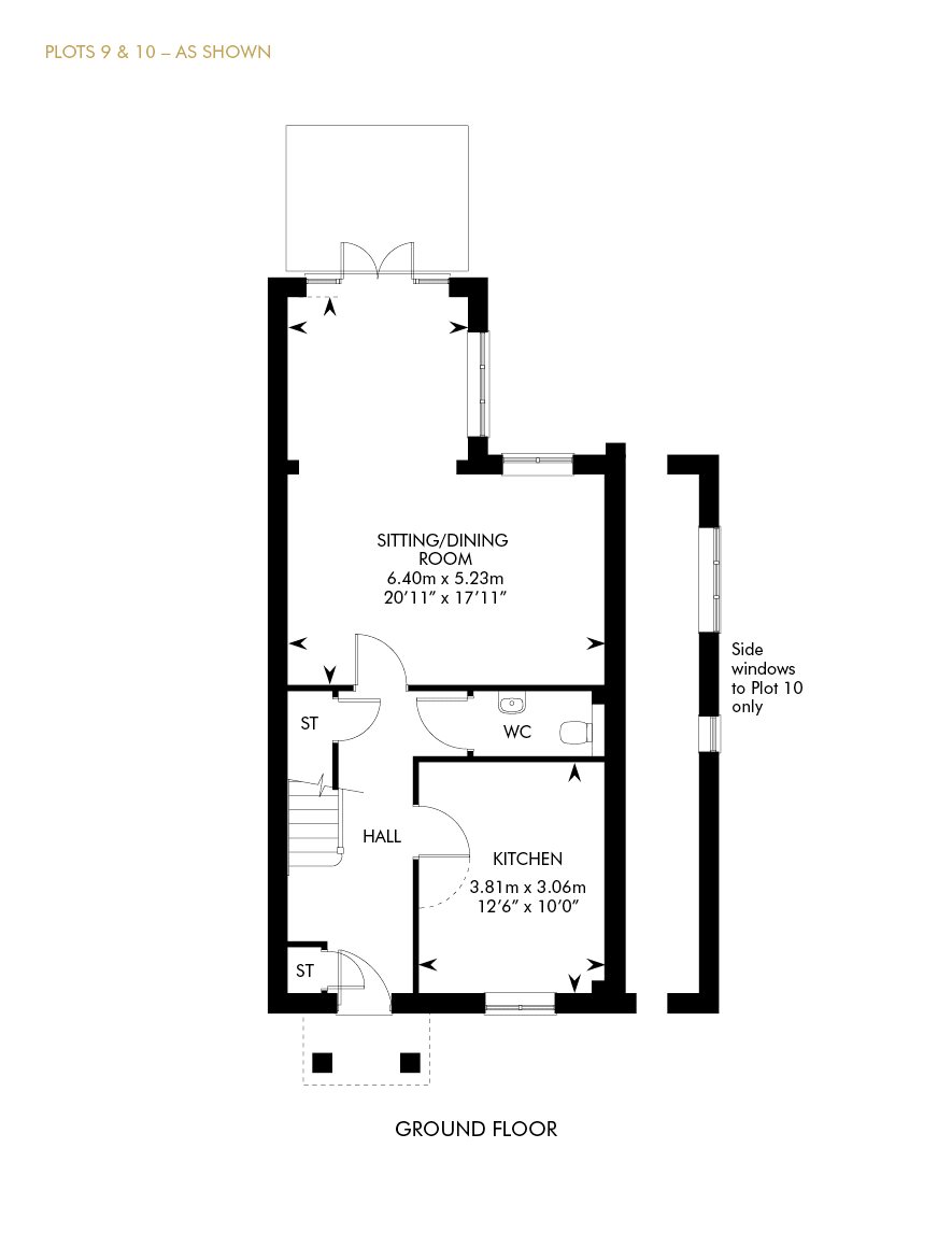 3 Bedrooms Semi-detached house for sale in Farriers Rise, Bishops Lane, Ringmer, East Sussex BN8