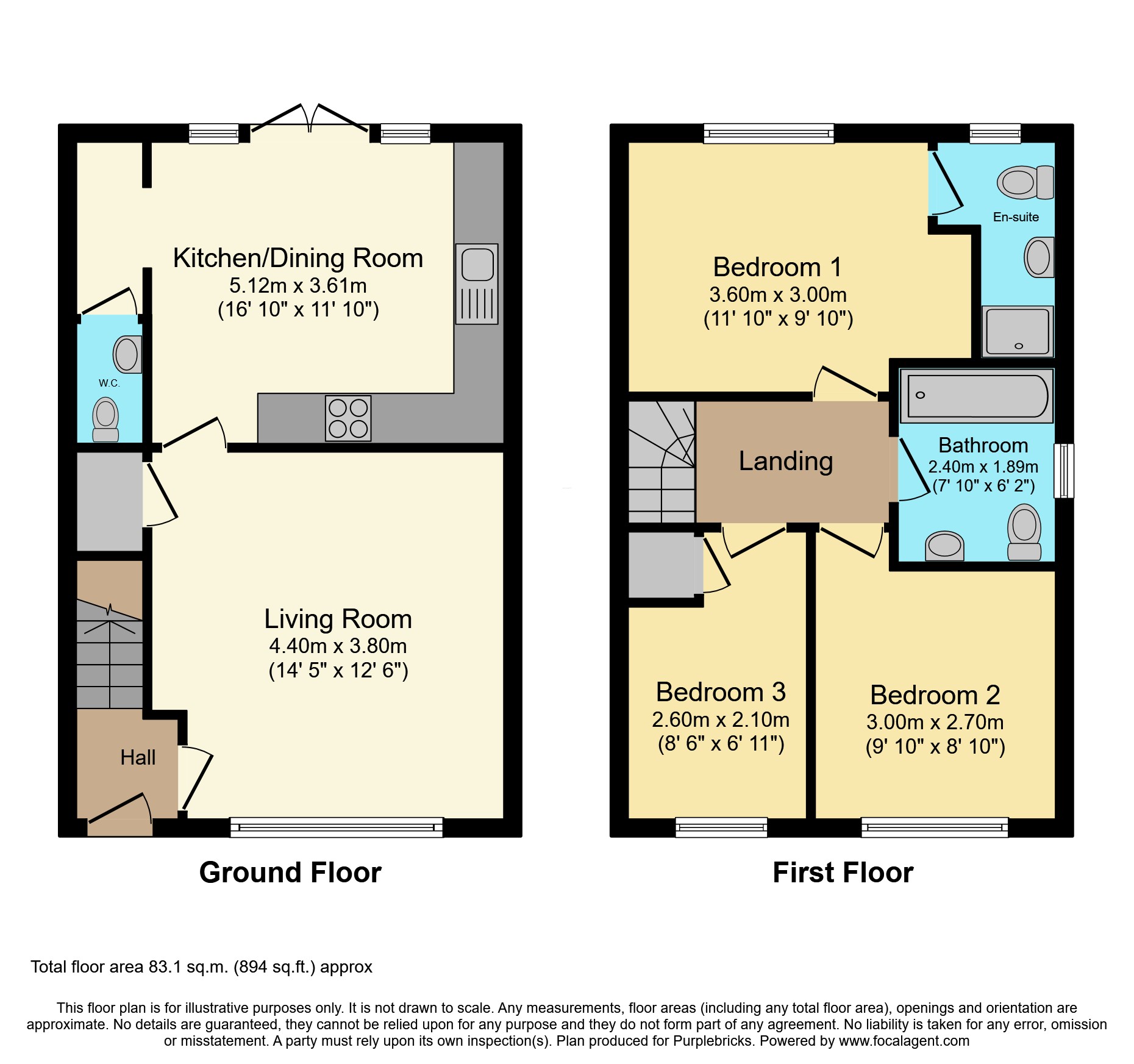 70, Wharford Lane, Runcorn floorplan